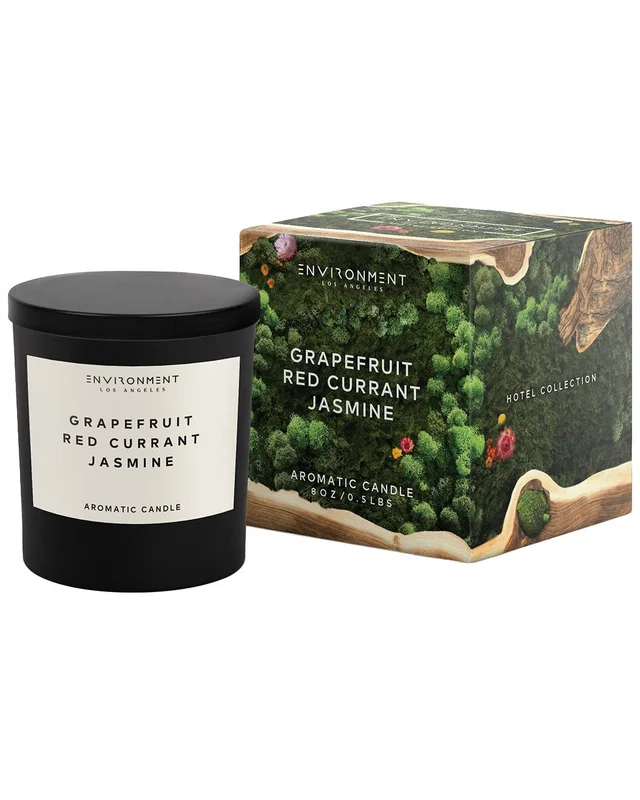 ENVIRONMENT Los Angeles ENVIRONMENT 8Oz Candle Inspired by Marriott Hotel® Grapefruit, Red Currant & Jasmine, image 1 of 1 from Rue La La