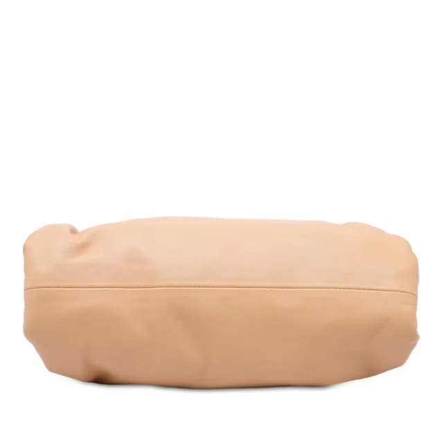 Brown Bottega Veneta Teen Lambskin The Pouch Clutch Bag in Brown Lambskin from Designer Revival, photo 2 of 2