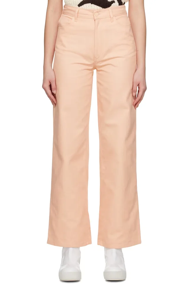 Pink Workwear Jeans, image 1 of 1 from SSENSE