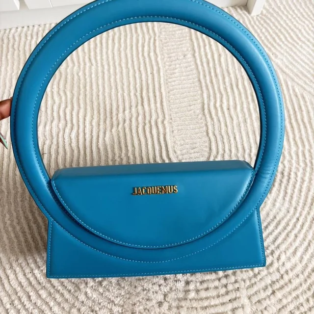 Jacquemus Women's Bag - Blue in blue from Depop, photo 1 of 1
