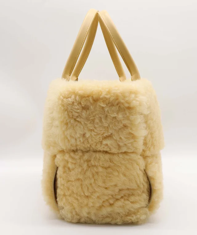 Bottega Veneta Arco Tote Bag Yellow in Yellow from Luxury Promise, photo 5 of 8