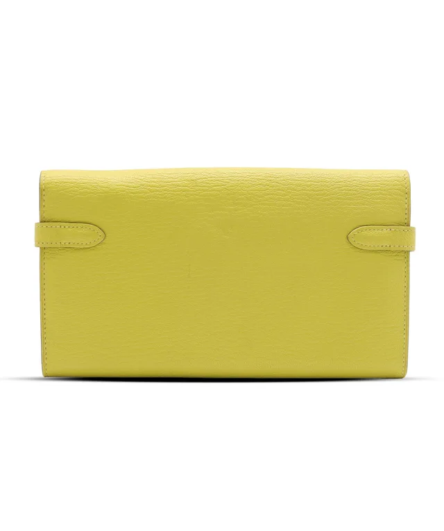 Hermès Kelly Classique To Go Wallet Yellow in Yellow from Luxury Promise, photo 2 of 14