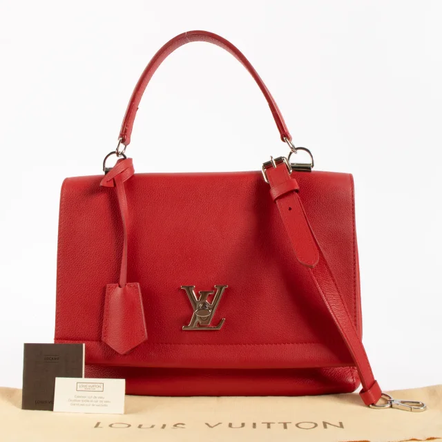 Louis Vuitton Lockme MM in Red Leather from Labellov, photo 2 of 9