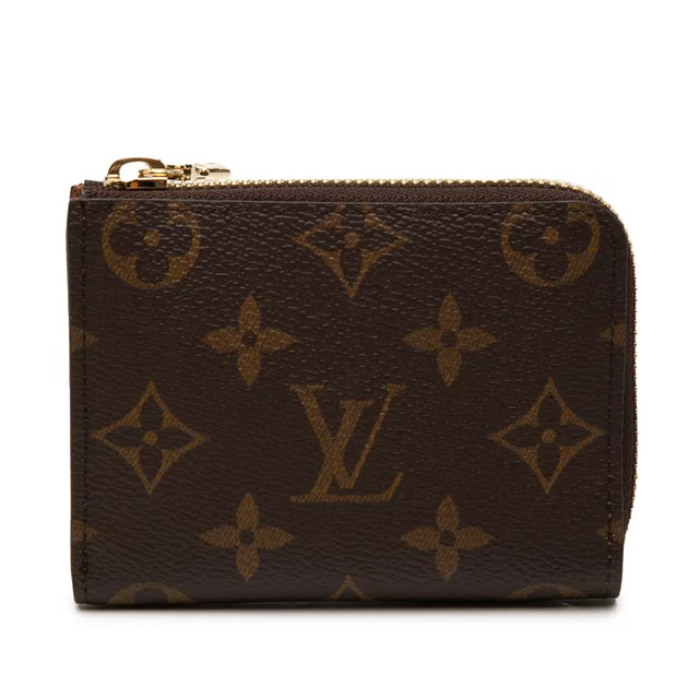 Brown Louis Vuitton Monogram Noa Compact Wallet Small Wallets in Brown Coated canvas from Designer Revival