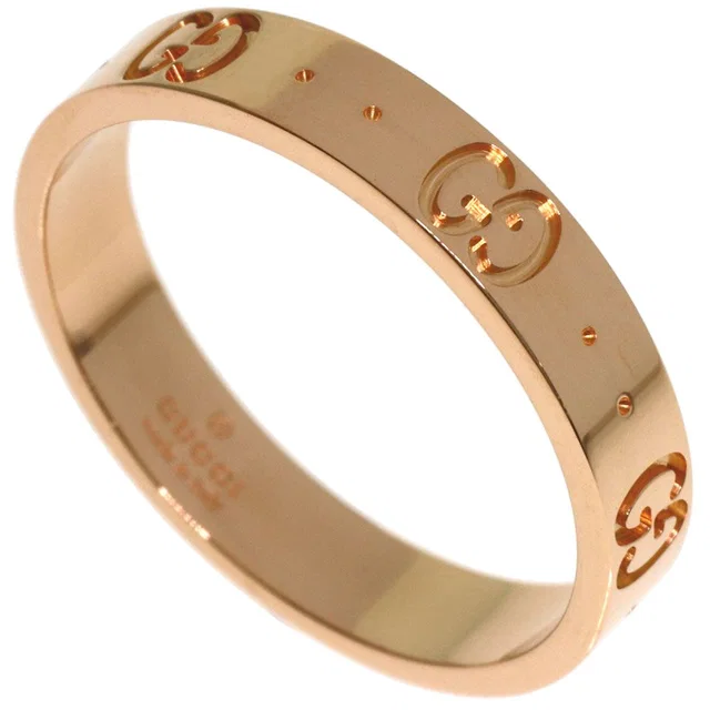 Gucci Icon Ring 18k Pink Gold in Pink from The Reluxe