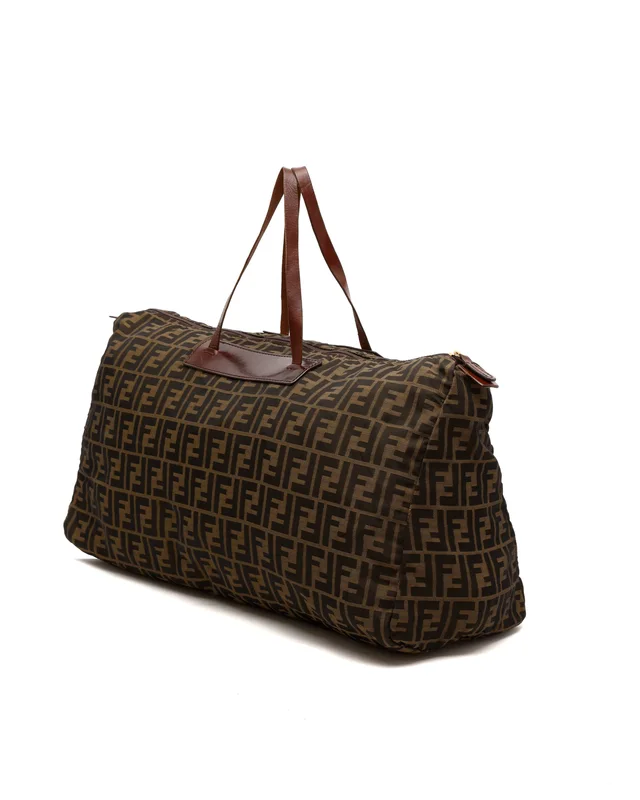 Fendi Zucca Tote Bag in Woven leather from A Retro Tale, photo 3 of 8