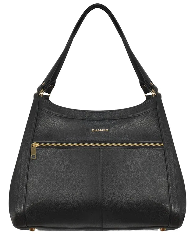 Champs Gala Leather Hobo Bag, image 1 of 1 from Rue La La