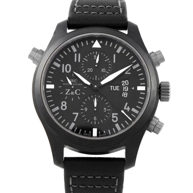IWC Top Gun Watch in multicolor Leather from The RealReal