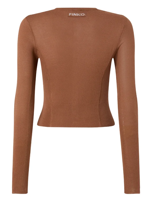 PINKO cardigan with mother-of-pearl buttons, photo 2 of 2 from FARFETCH