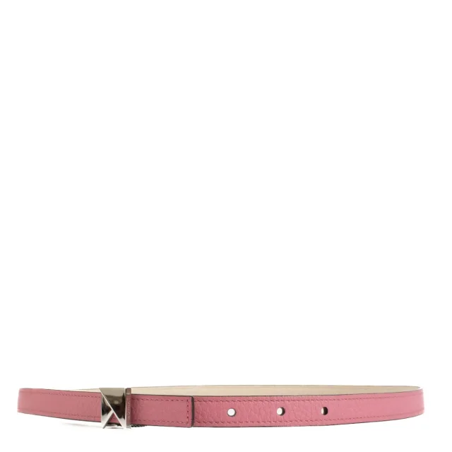 Moynat Pink/Beige Leather Reversible Belt - size 80 in Beige Leather from Labellov, photo 3 of 4