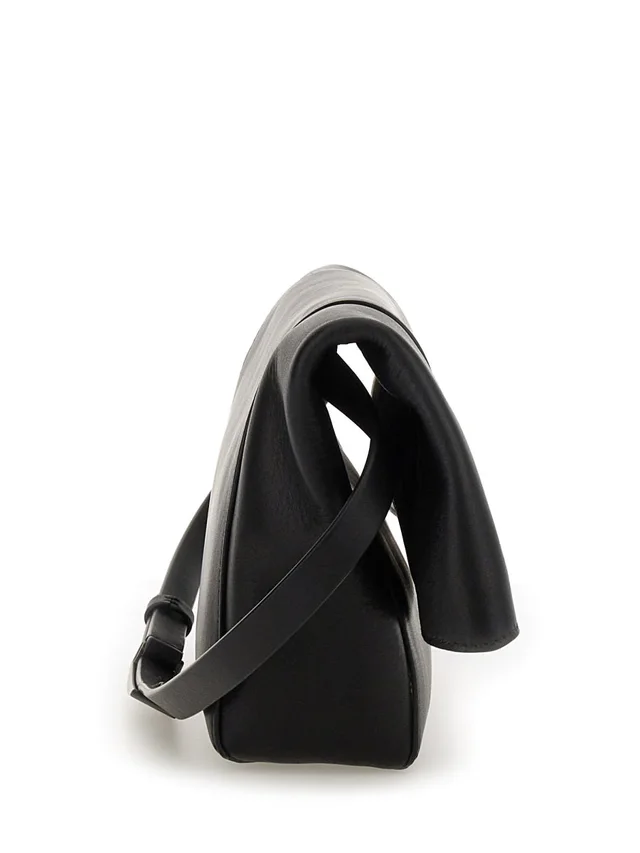 Max Mara Calf Leather Clutch — Black in Black Calfskin from HEWI, photo 2 of 2