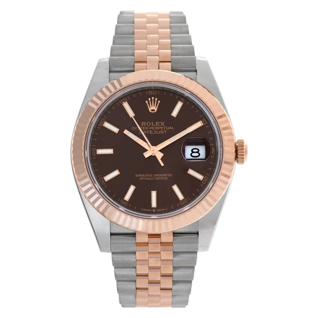 Unused Rolex Datejust 41 41mm 126331 in Stainless Steel, Rose Gold from Gray And Sons