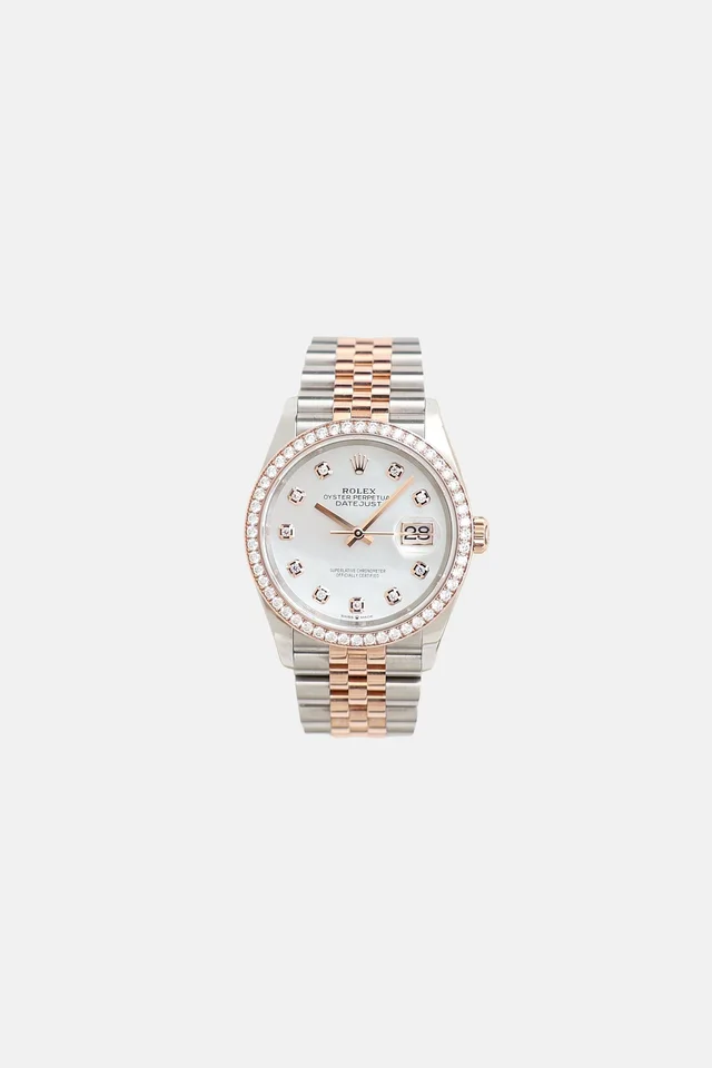 Rolex Everose Diamond Datejust 36 Watch from VSP Consignment