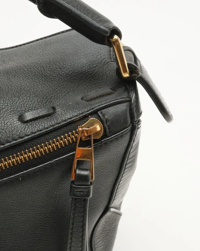 Loewe Medium Whip Stitch Puzzle Bag in Denim from A Retro Tale, photo 8 of 12