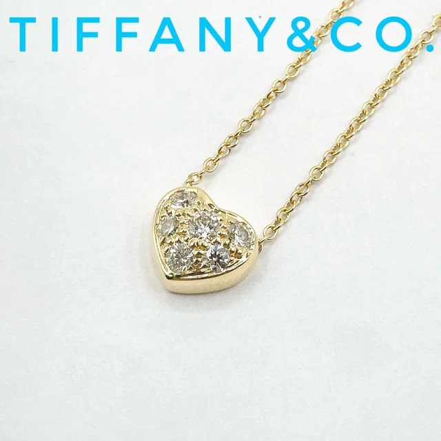 Tiffany & Co. Heart Yellow Gold Necklace 39.5 in Yellow from The Reluxe