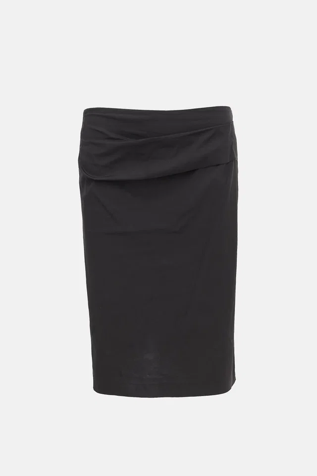 Brunello Cucinelli Draped Midi Skirt from VSP Consignment