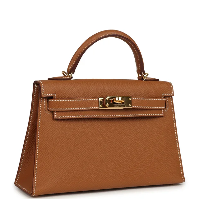 Hermès Kelly Sellier 20 Gold Epsom Gold Hardware in Gold Epsom leather from Madison Avenue Couture, photo 2 of 2