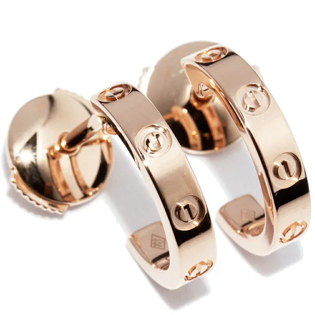 Cartier Mini Love Au750 Earrings from LuxUness