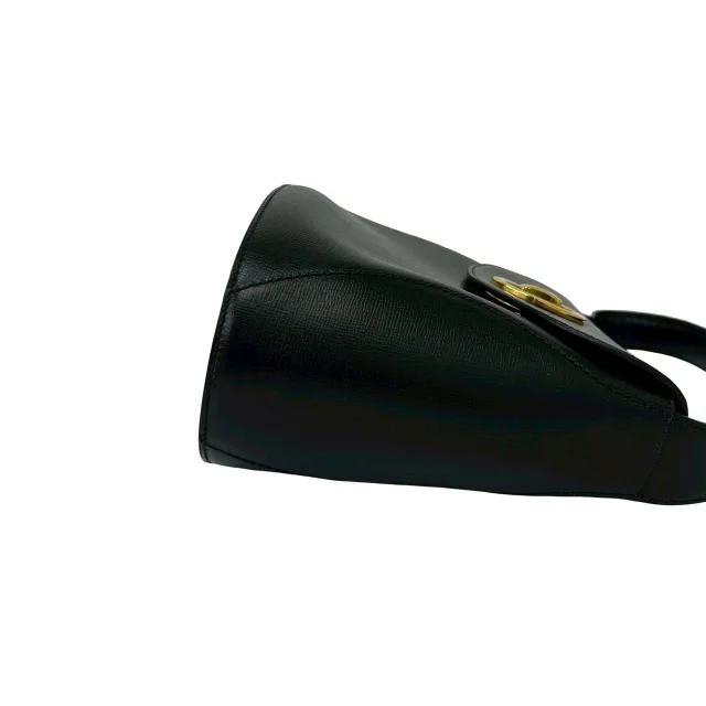 Dior Leather Handbag in Black Leather from LuxUness, photo 6 of 10