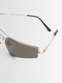 Rick Owens Mask sunglasses in 100% Stainless Steel, photo 5 of 5 from LUISAVIAROMA