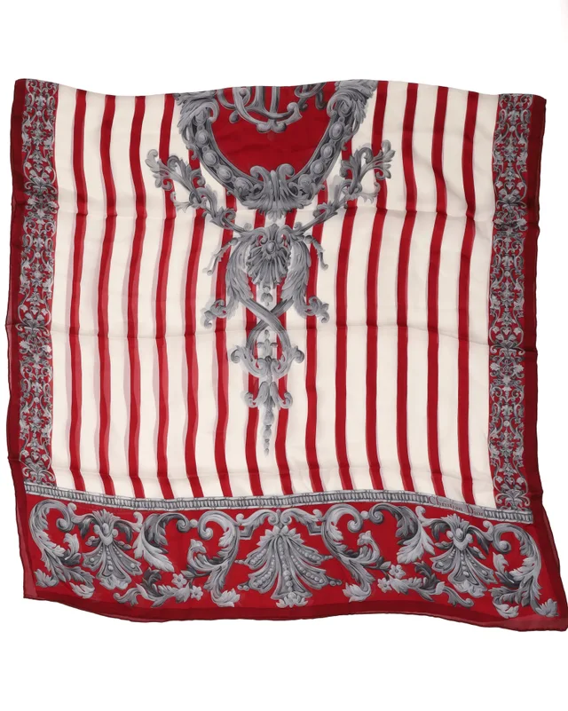 Dior 180x90 Silk Scarf in Silk from A Retro Tale, photo 2 of 3