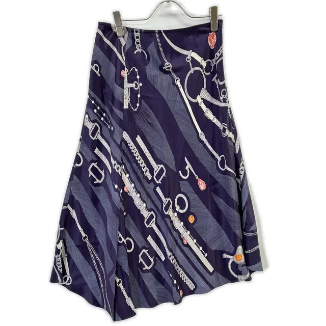 Hermès Etude For a Gala Set Silk Skirt 40 in Silk from The Reluxe