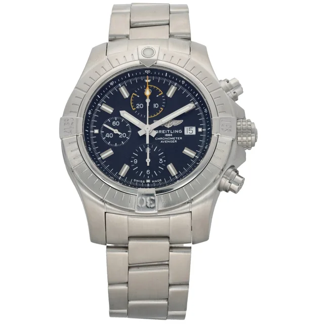 Breitling Avenger A13317 45mm Stainless Steel Watch from H&T