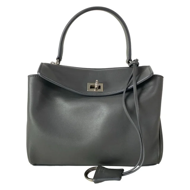 Balenciaga Handbag Rodeo Mini Gray in Grey from The Reluxe