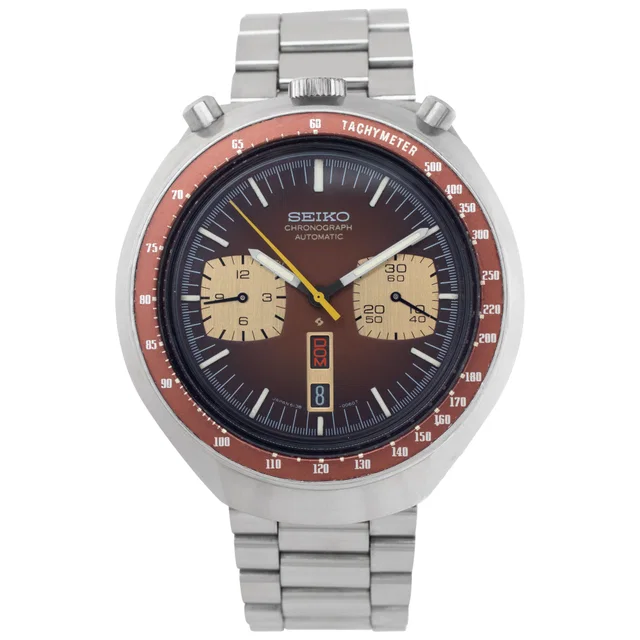 Seiko Vintage 43.5mm 6138-0049 in Stainless Steel from Gray And Sons