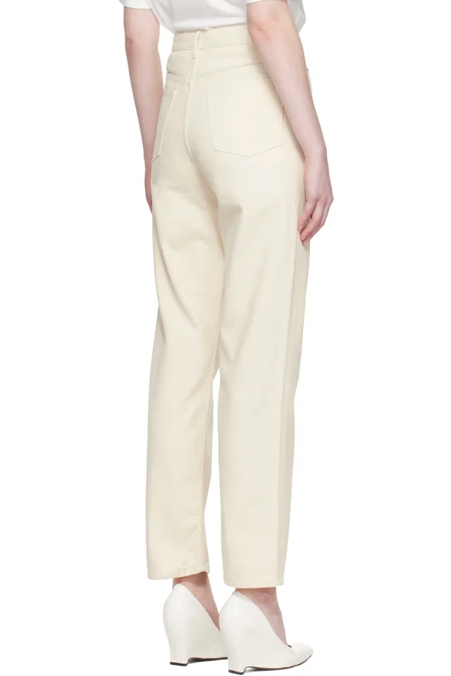 A.P.C. Off-White Fairfax Jeans, photo 3 of 4 from SSENSE