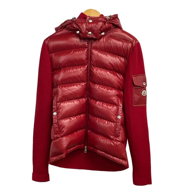 Moncler Down Jacket Maglione Tricot Cardigan from The Reluxe