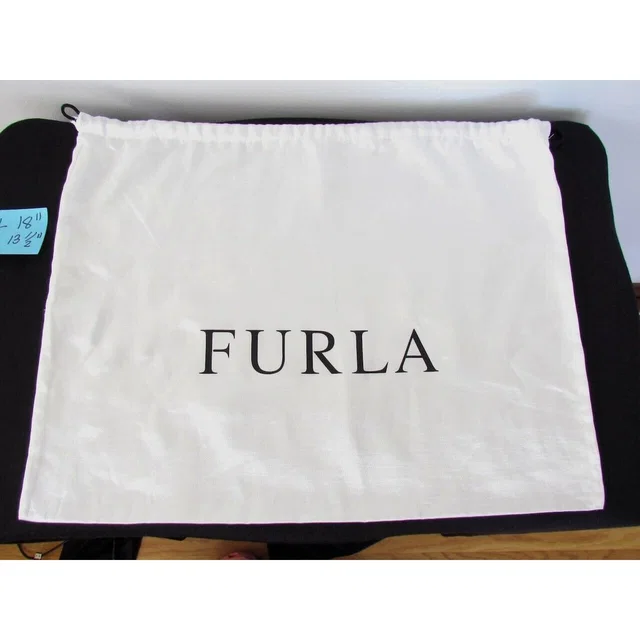 Furla Dust Bag Handbag Satin W Soft Interior 18” L X 13.5” H in silver|gray|white Satin from Poshmark