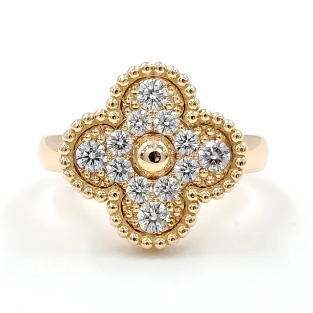 Van Cleef & Arpels 반클립앤아펠 다이아 빈티지 알함브라 반지 from GUGUS