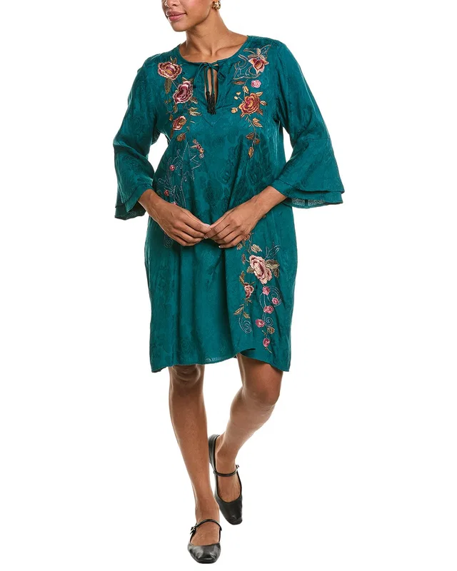 Johnny Was Ruffle Sleeve Dress, image 1 of 1 from Rue La La