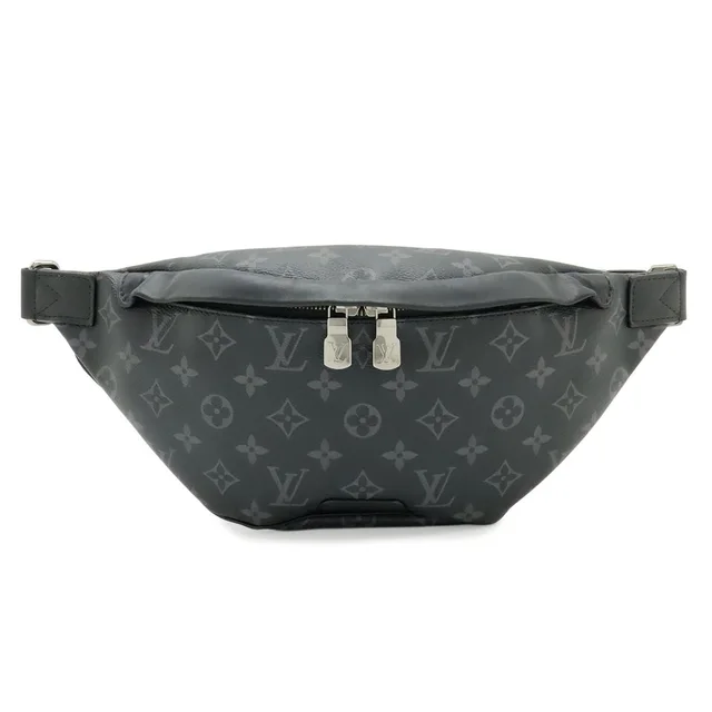 Louis Vuitton Monogram Eclipse Discovery Bum Bag PM Waist Pouch in Canvas from The Reluxe