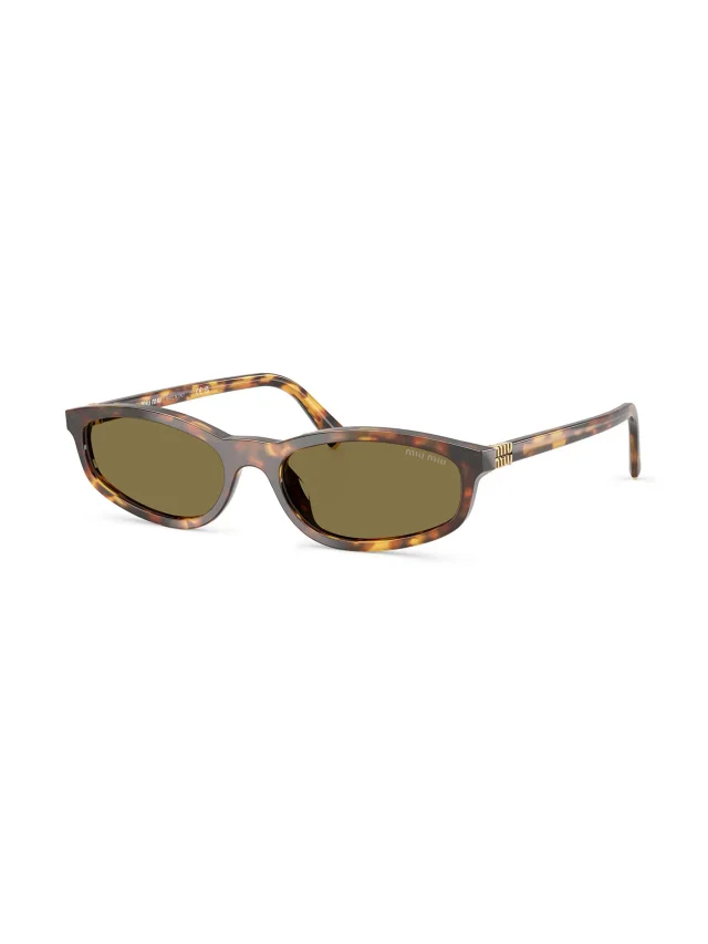 Miu Miu Eyewear tortoiseshell-effect sunglasses, photo 2 of 2 from FARFETCH
