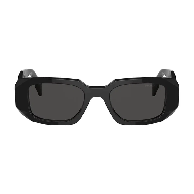 Prada 0pr17ws-1ab5s049 Sunglasses — Black Acetate in Black from HEWI