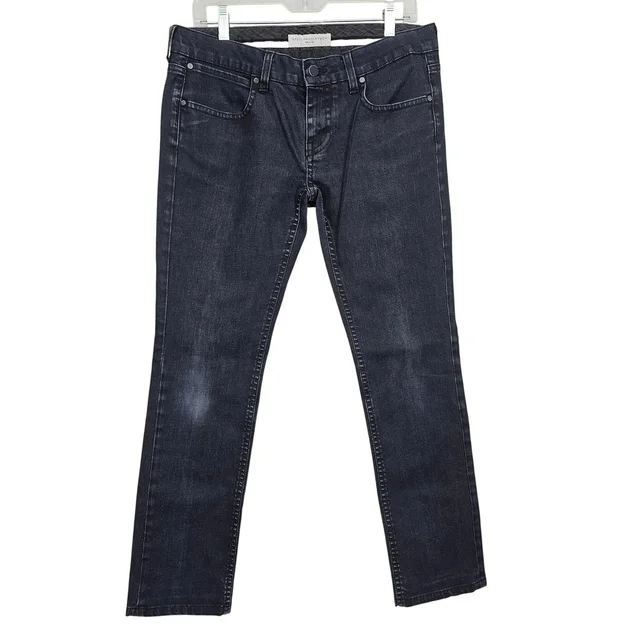 Stella McCartney Dark Wash Slim Straight Jeans Italy Stretch Denim Womens 31 in brown|neutral Denim from Poshmark