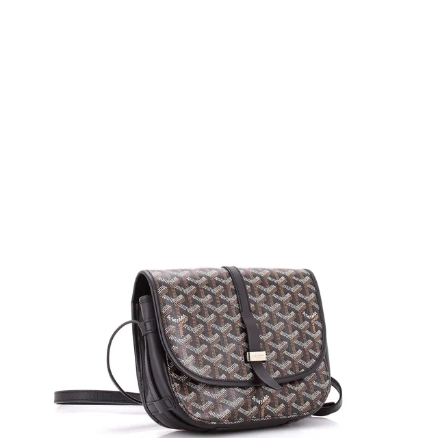 Goyard Belvedere II Messenger Bag Coated Canvas PM in black Coated canvas from Rebag, photo 2 of 7