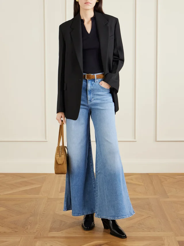 VERONICA BEARD Jesse flared jeans in Blue, photo 2 of 2 from NET-A-PORTER (Canada)
