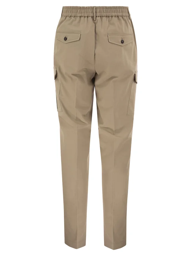 Peserico Casual trousers with belt loops, photo 3 of 4 from SENSER