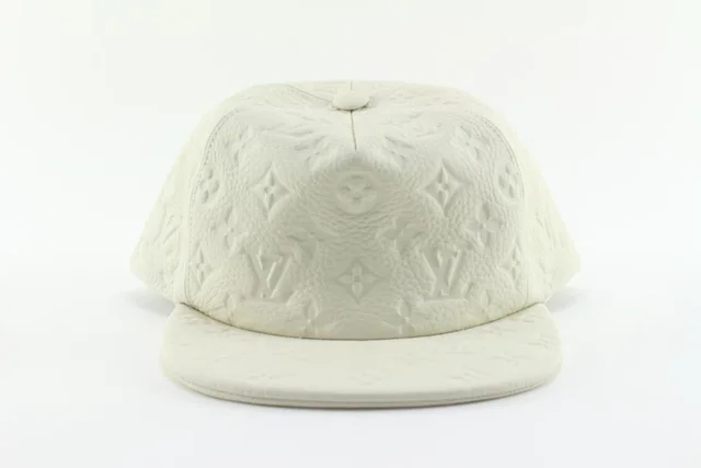 Louis Vuitton Virgil Monogram Taurillon Leather Casquette Baseball Cap in Leather from Bagriculture