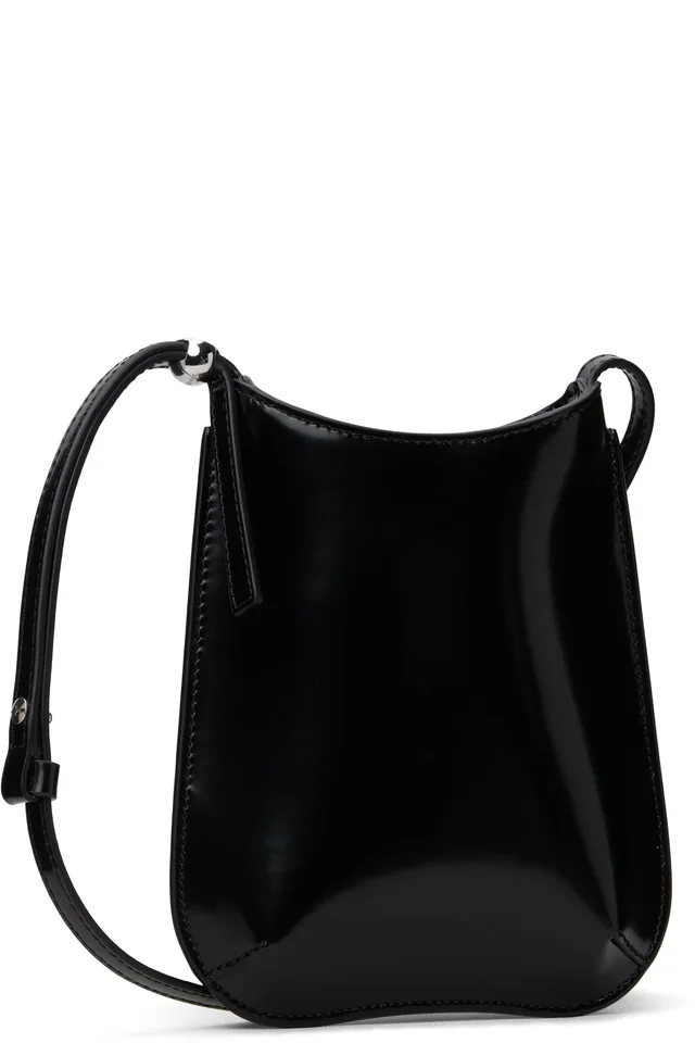 JACQUEMUS Black 'The Bisou phone pouch' Bag, photo 2 of 3 from SSENSE