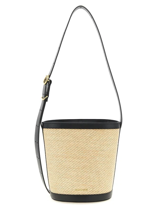 Jil Sander Cannolo Shoulder Bag — Beige in Beige Nappa leather from HEWI