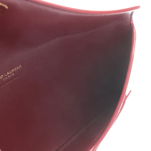Saint Laurent Paloma Pochette Red Patent Clutch Rot in Rot Patent leather from Buddy And Selly, photo 4 of 9