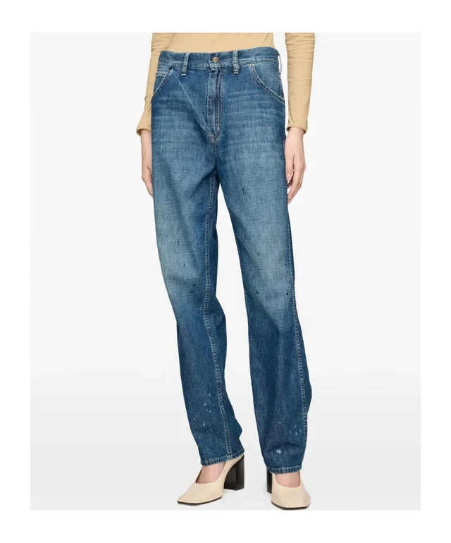 Maison Margiela Treated Denim Jeans, photo 2 of 6 from SENSER