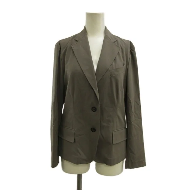 Gucci Tailored Jacket Wool 42 Gray in Grey Wool from The Reluxe
