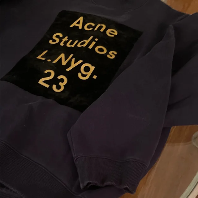 Acne Studios Dark Sweatshirt in gold|black from Poshmark
