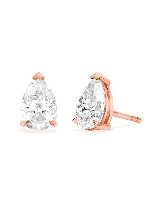 Amairah 14K 2.00 ct. tw. Lab-Grown Diamond Stud Earrings, image 1 of 1 from Rue La La
