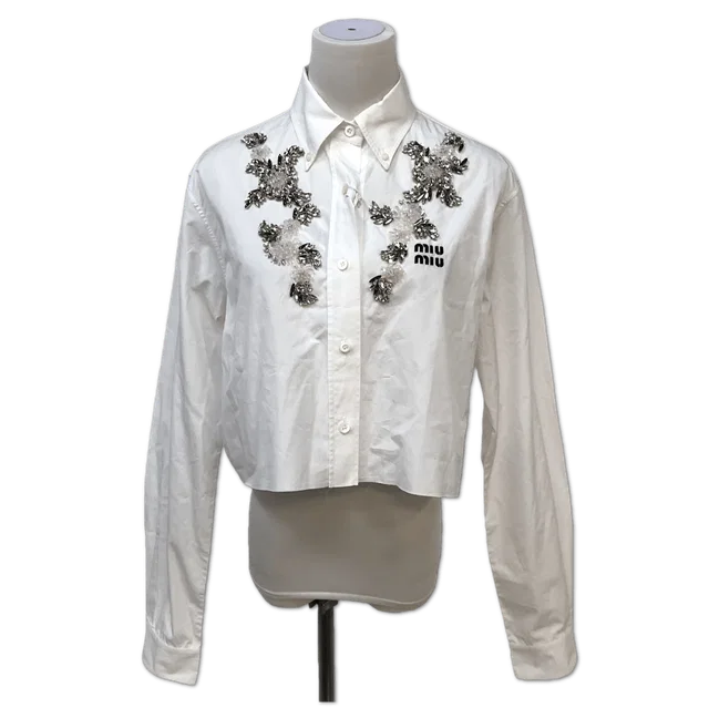 Miu Miu cotton shirt Size 38 from Luxury Promise